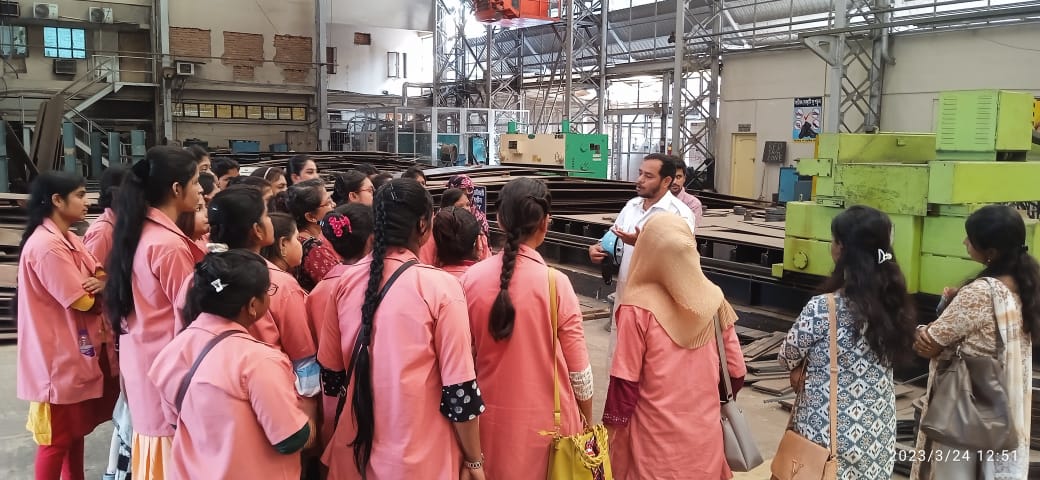 Image 1 - Industrial Visit - Visit of trainees from Govt. Women ITI, Kolkata on 24 Mar 23