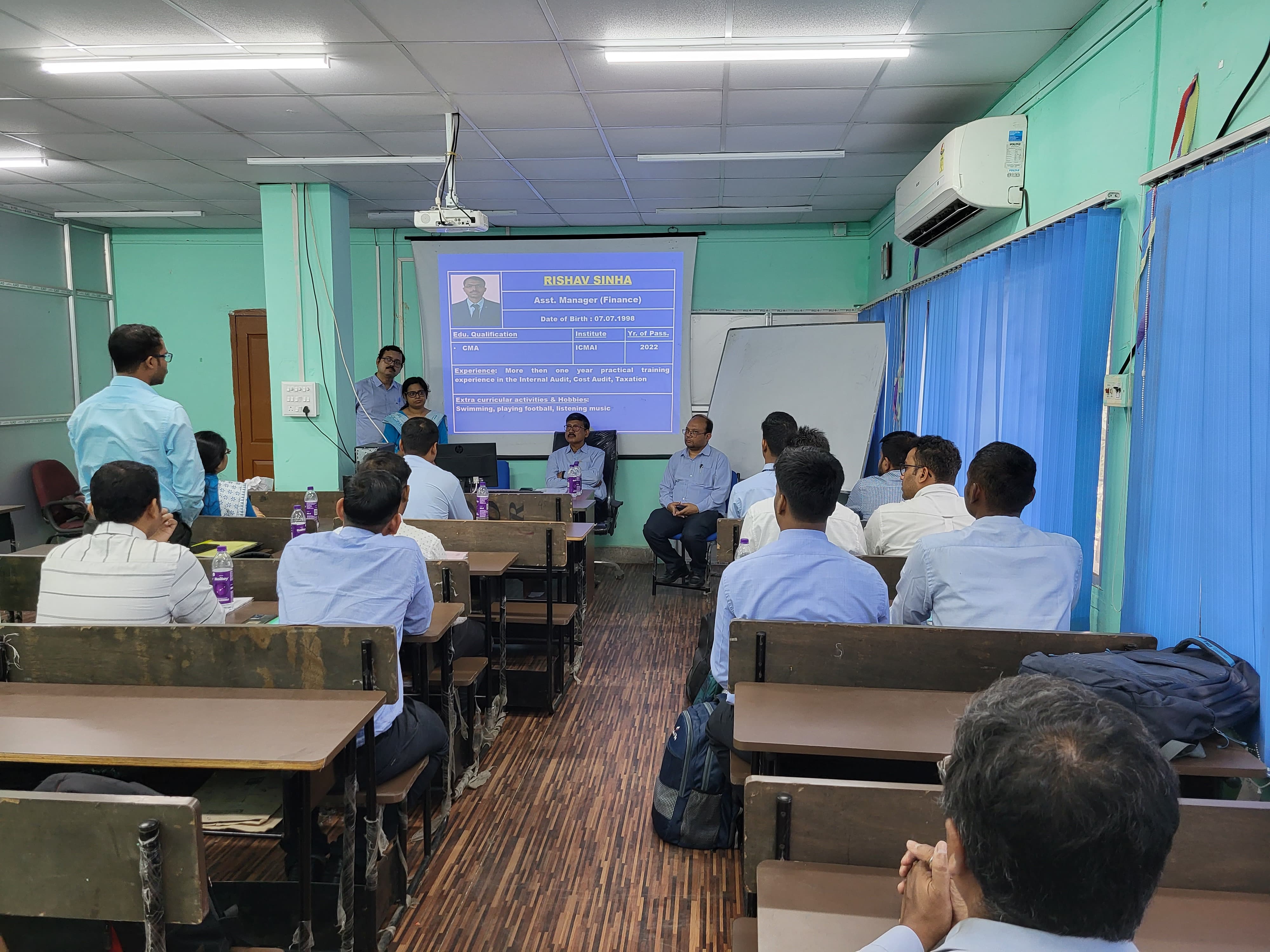Three week Induction Program for newly inducted AMs & JMs inaugurated by Director (Personnel), GRSE on 02 Nov 23