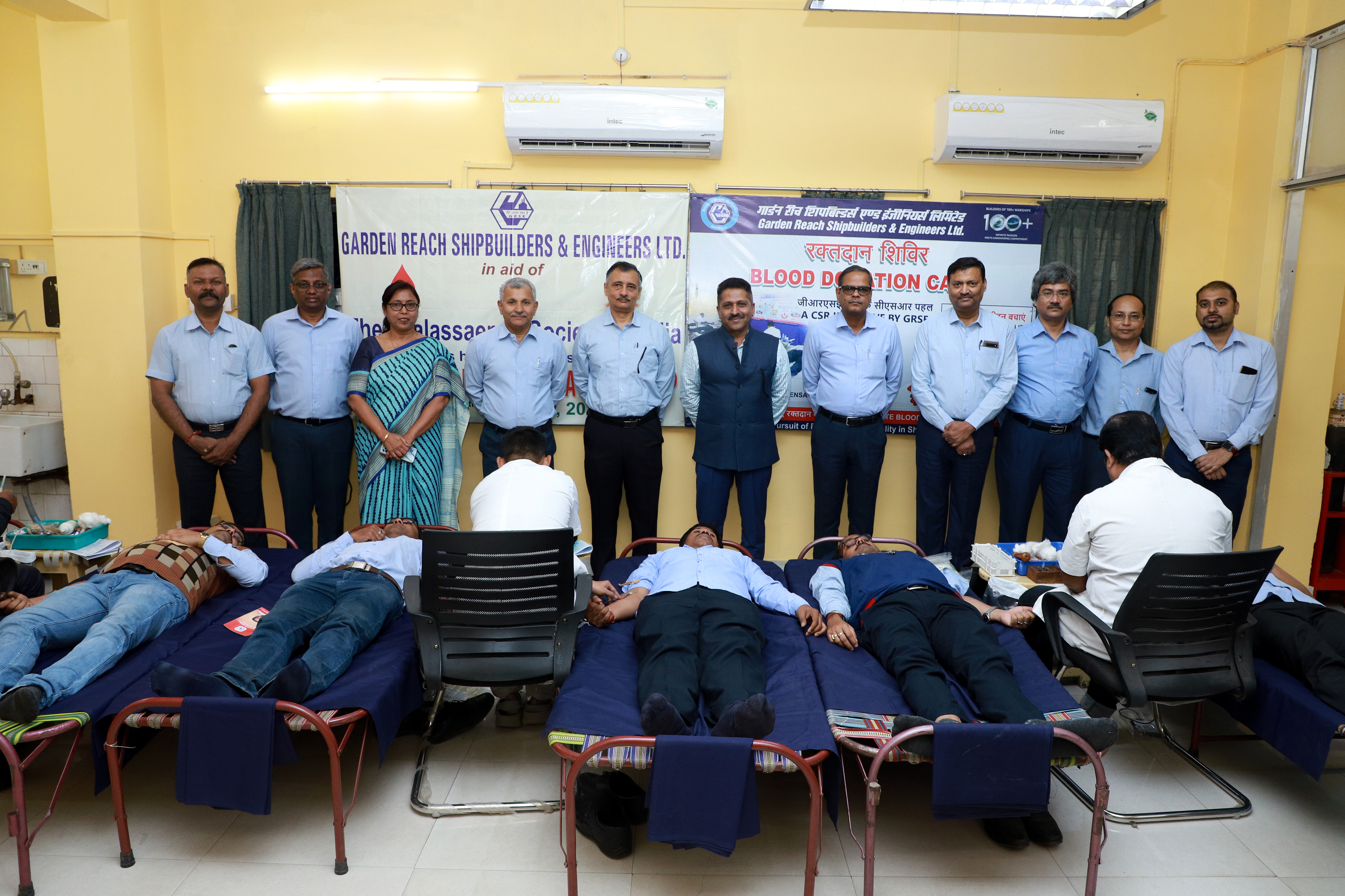 Blood Donation Camp 2024 at Main Works Unit on 26 Feb 24