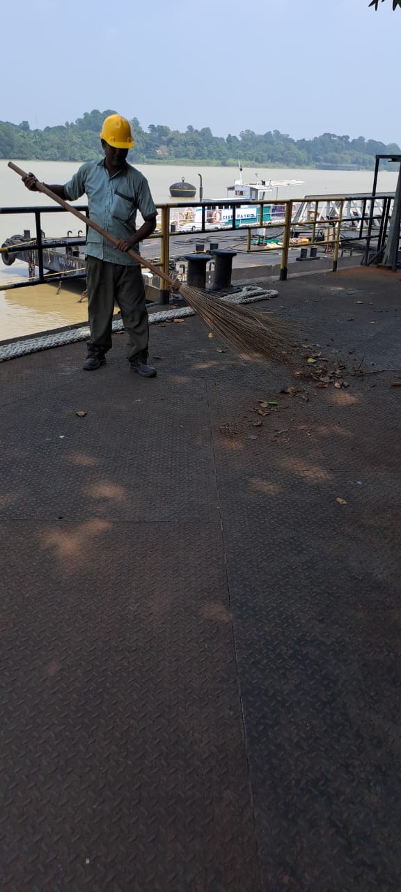 Cleanliness campaign by YMS Dept at Main Unit on 09 Oct 23