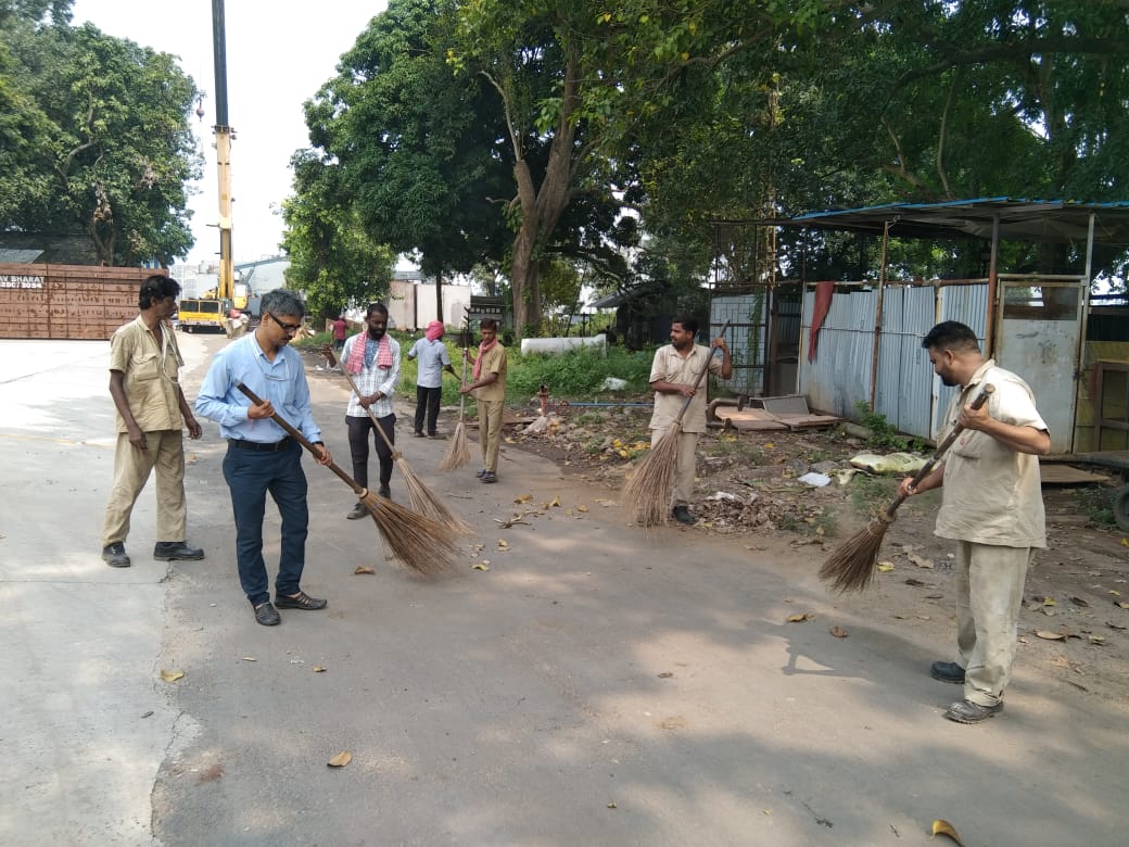 Cleanliness Campaign at RBD Unit on 18 Oct 23