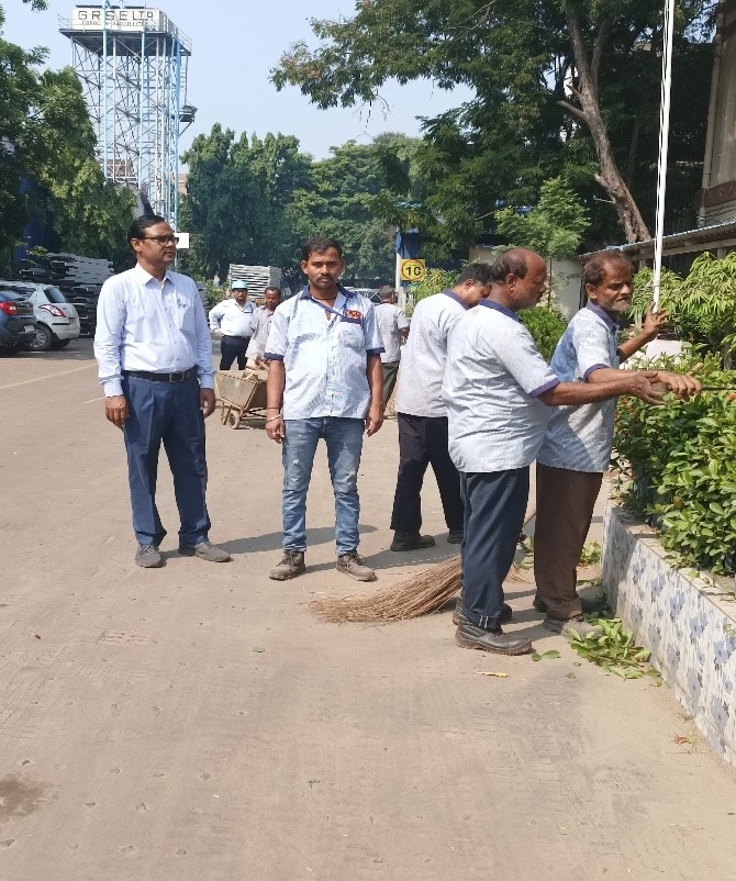 Cleanliness Drive & Gardening Beutification organized at 61 Park Unit on 20 Oct 23