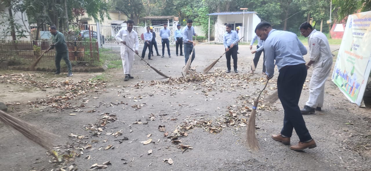 Cleanliness Drive at DEP Ranchi Unit on 25 Oct 23