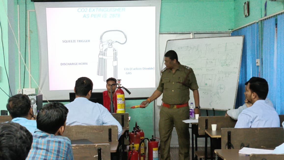 Fire Safety Awareness Training for employees at Taratala Unit on 16 Nov 23