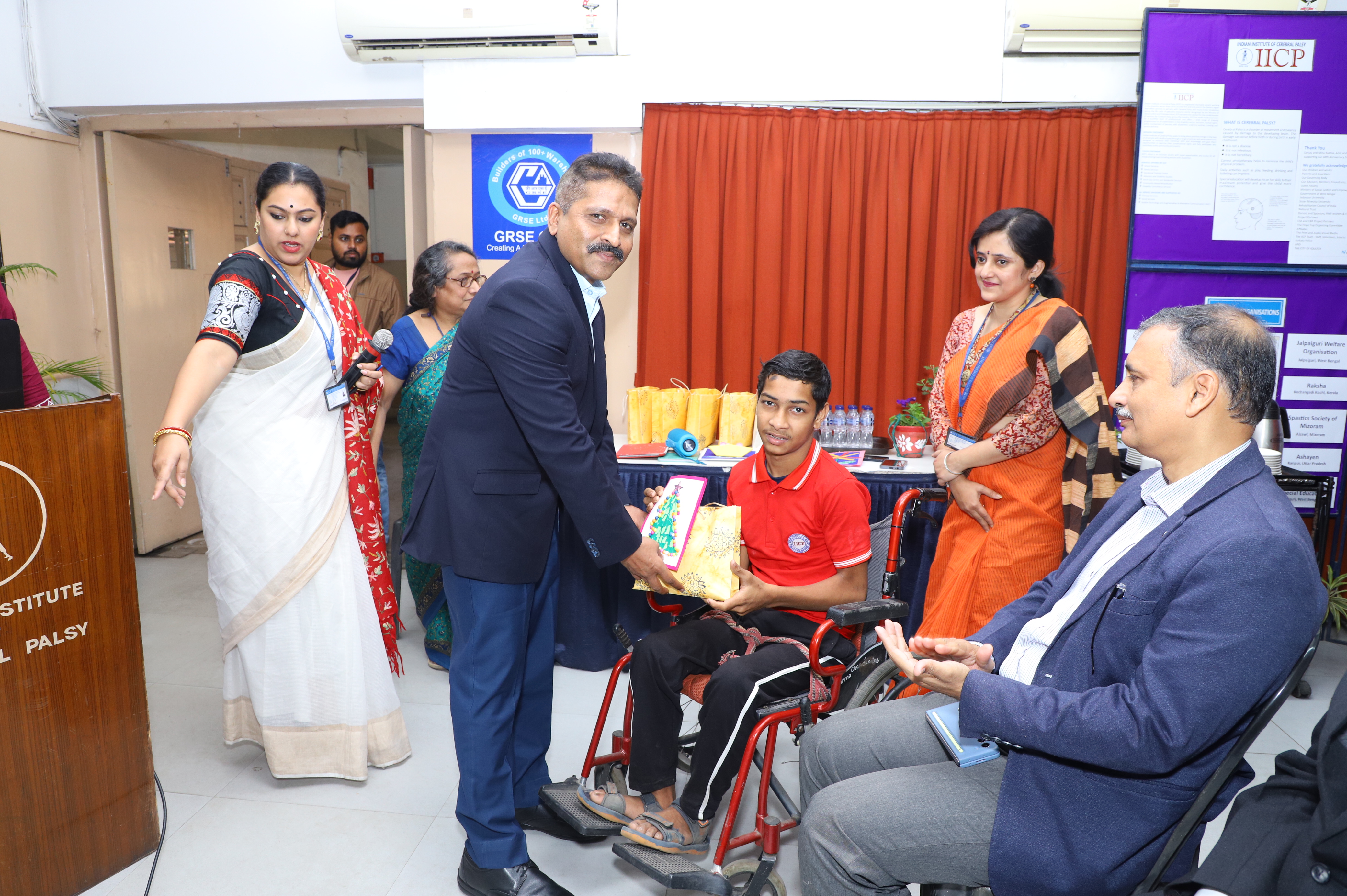 GRSE Sustains a Decade - Long partnership with the Indian Institute of Cerebral Palsy on 13 Dec 23