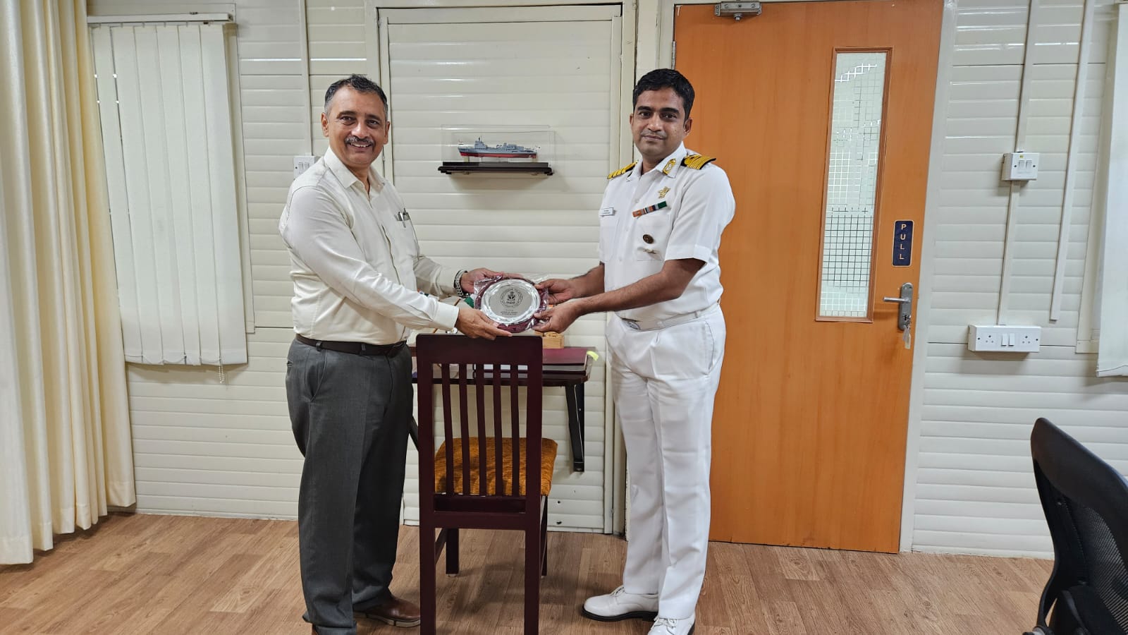 Director (Shipbuilding), GRSE meeting with WPS (KTP) on 02 Nov 23