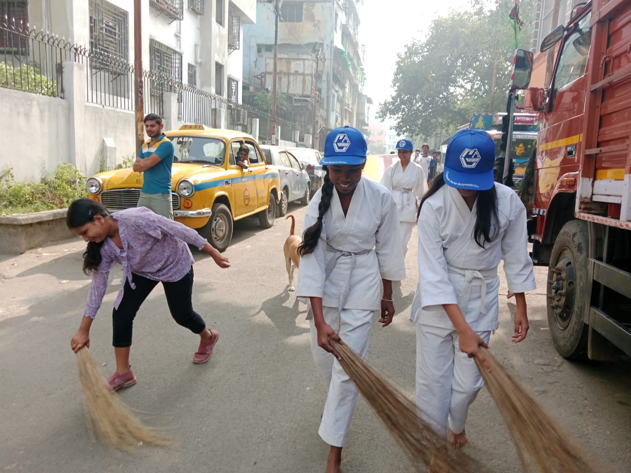 Cleanliness Drive at Metiabruz & Hastings, Kolkata on 03 Dec 23