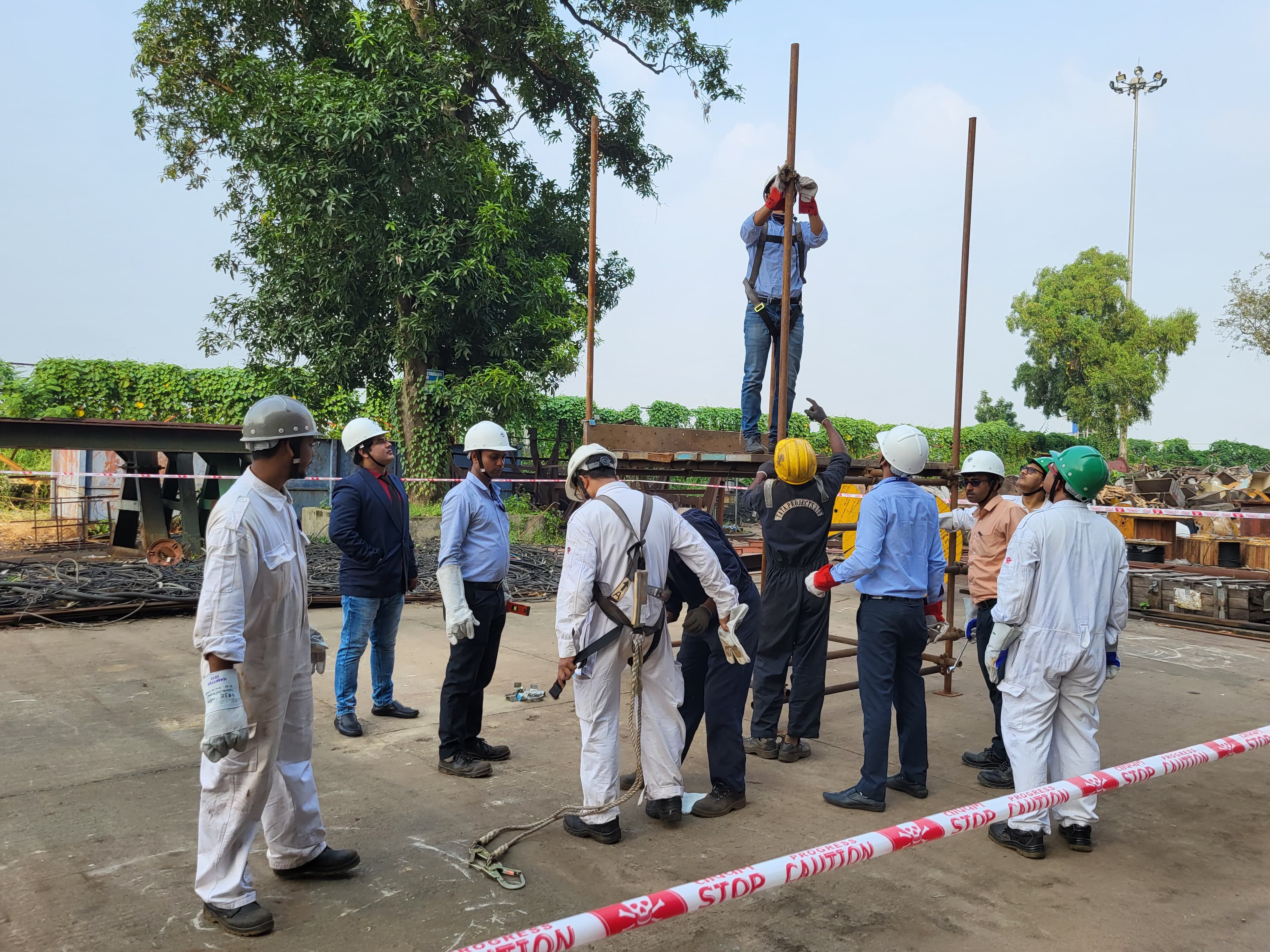 Awareness Training on Scaffolding for employees on 18 Oct 23