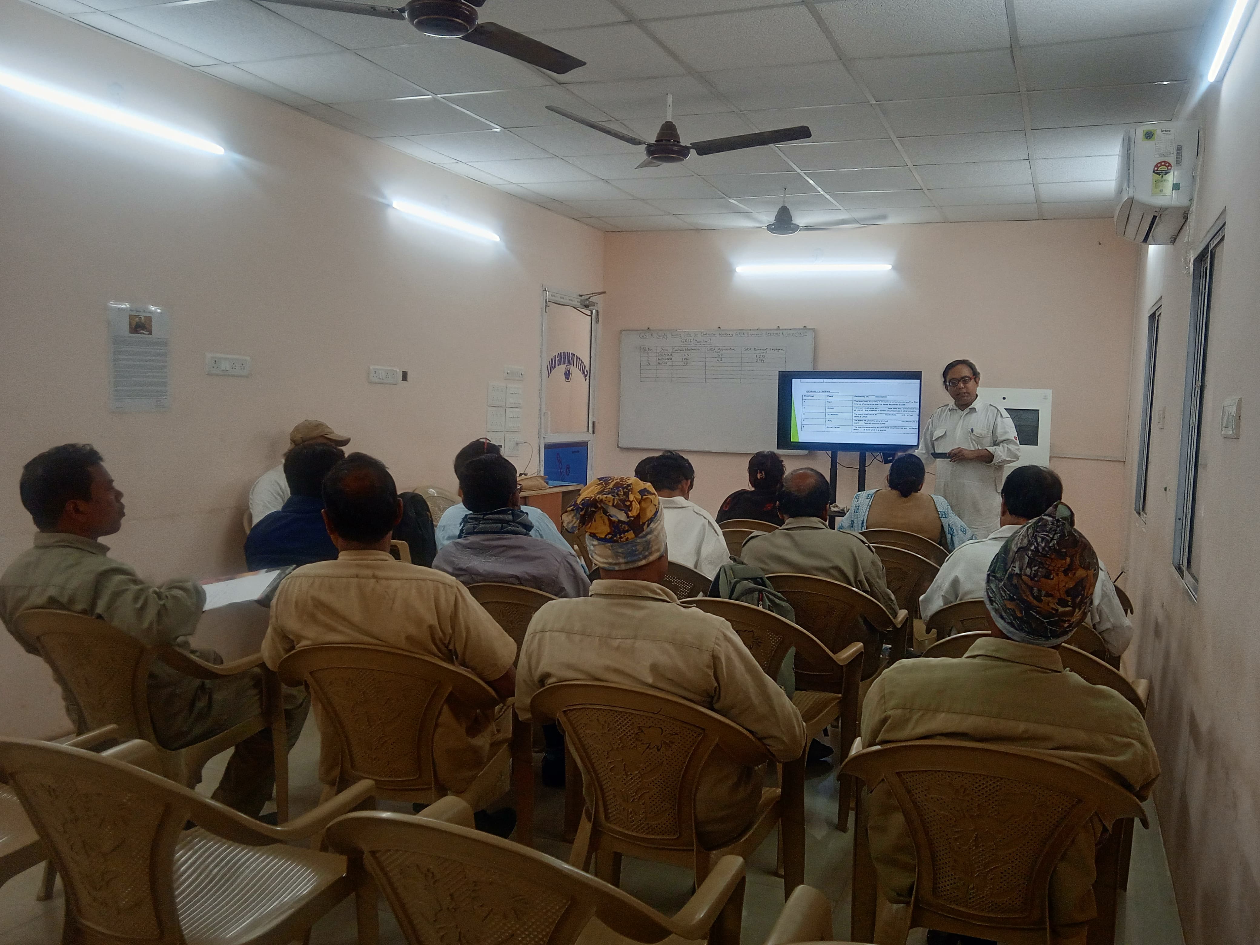 Safety Training for employees through GSTK on 21 Dec 23