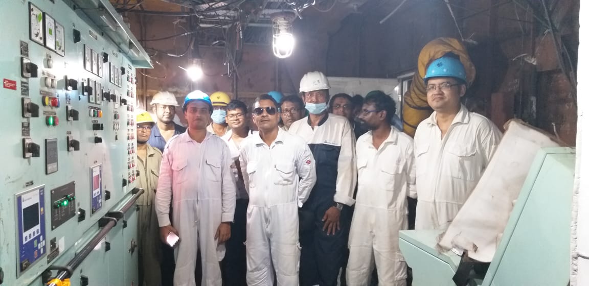 Go live of Main Switch Board for Yard 3035 at Main Works Unit on 28 Jul 23