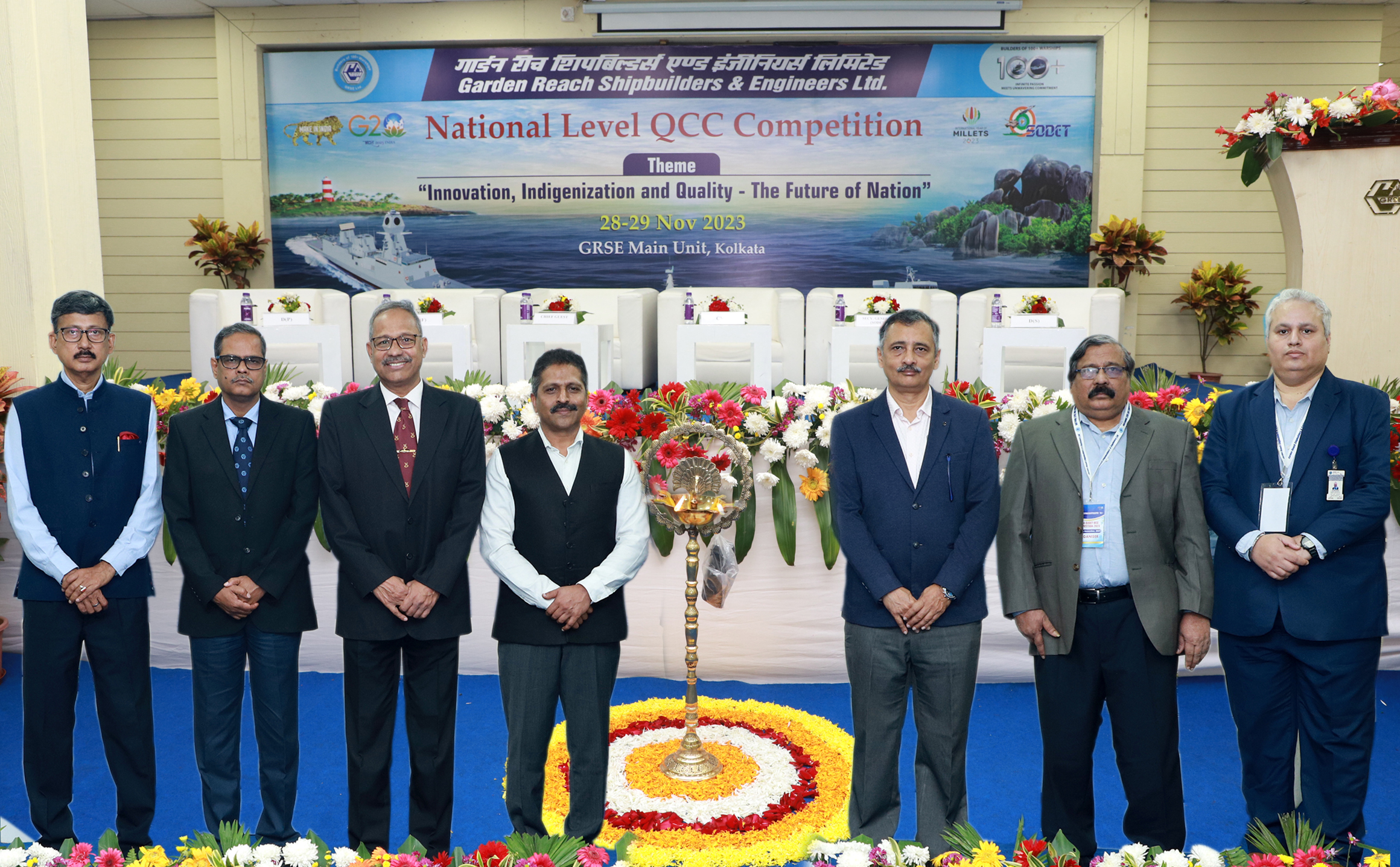 GRSE hosts QCC 2023 GRSE hosts QCC 2023