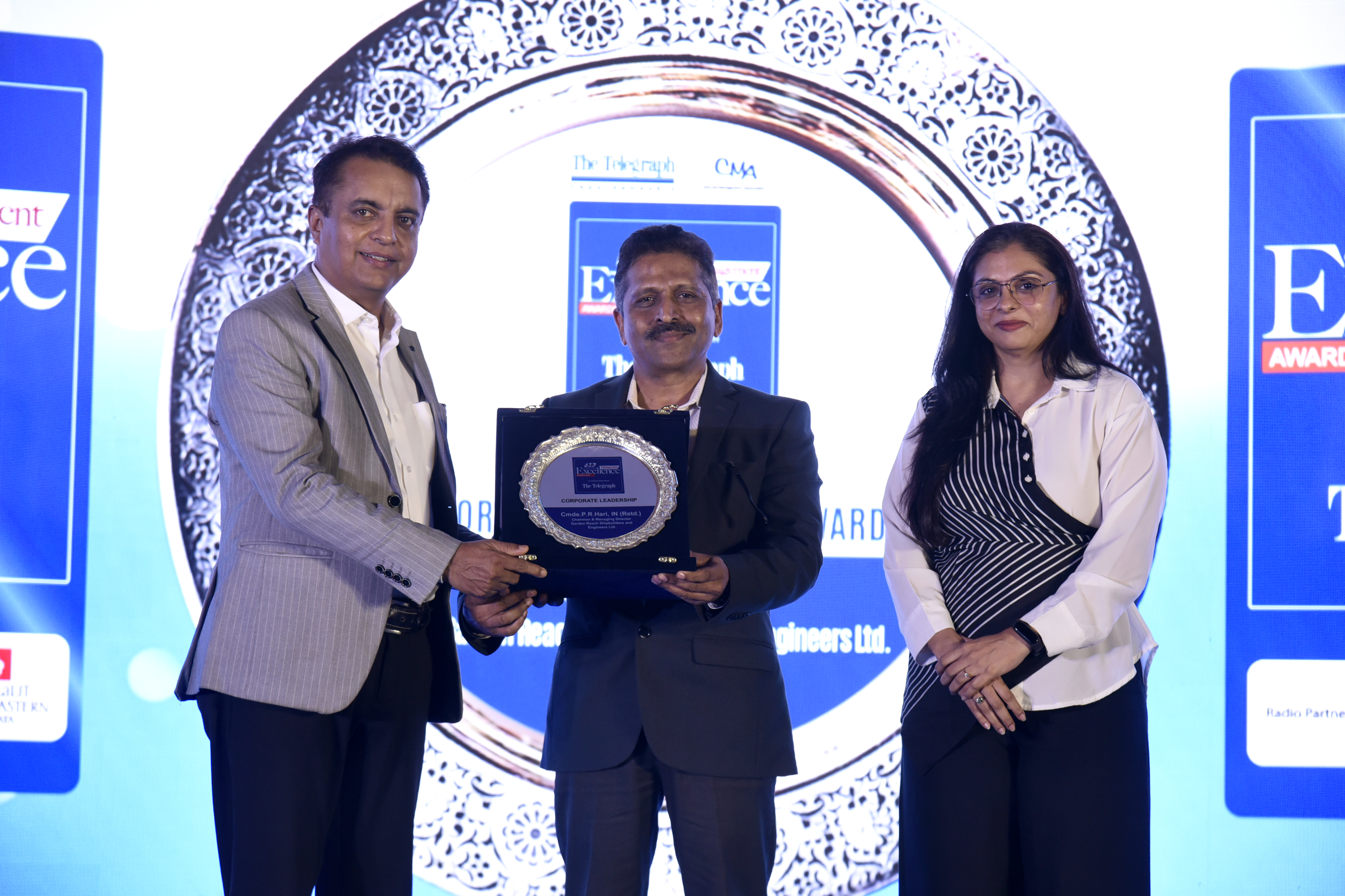 CMD, GRSE Conferred with CMA�s �Management Excellence Award 2025