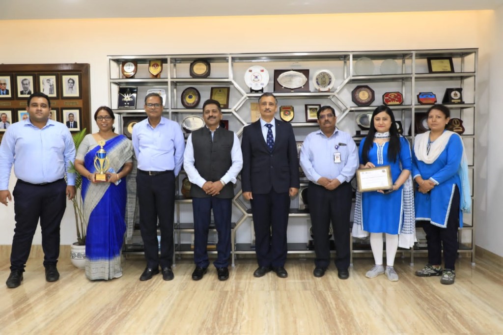 GRSE receives ICC PSE Excellence Awards 2021 in ^CSR & Sustainability^ & ^Corporate Governance^ Categories on 24 May 22 - Thumbnail