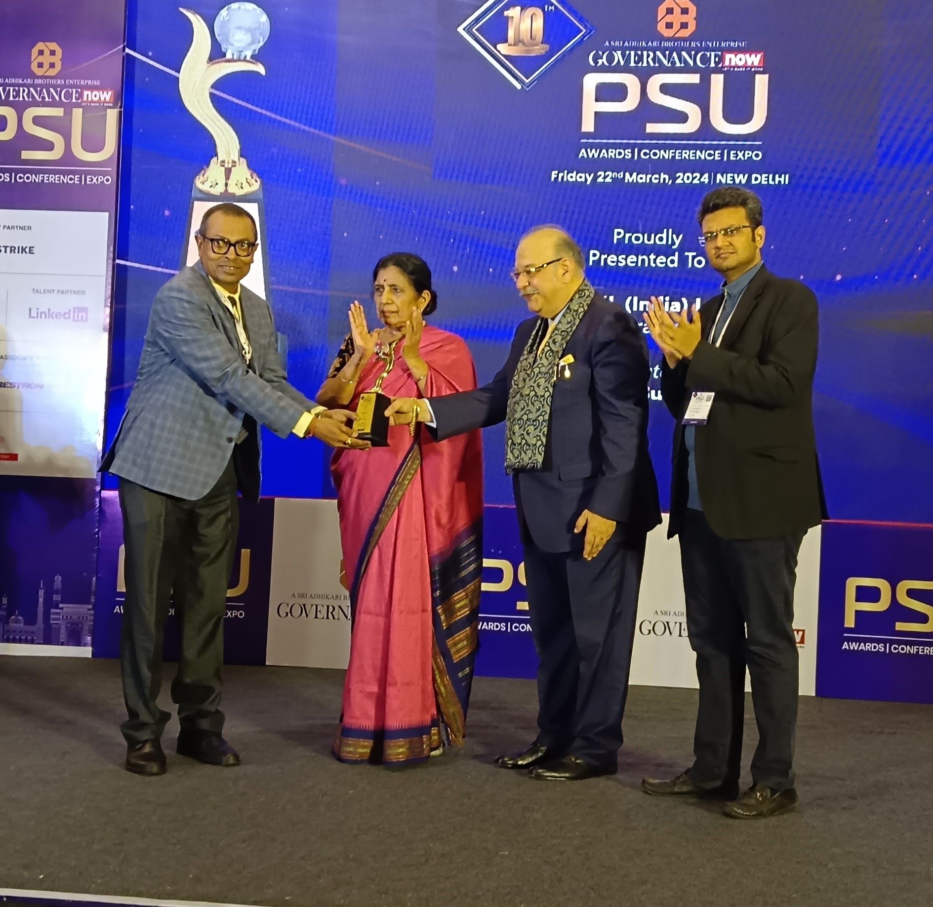 GRSE Bags Governance Now PSU Awards in 
