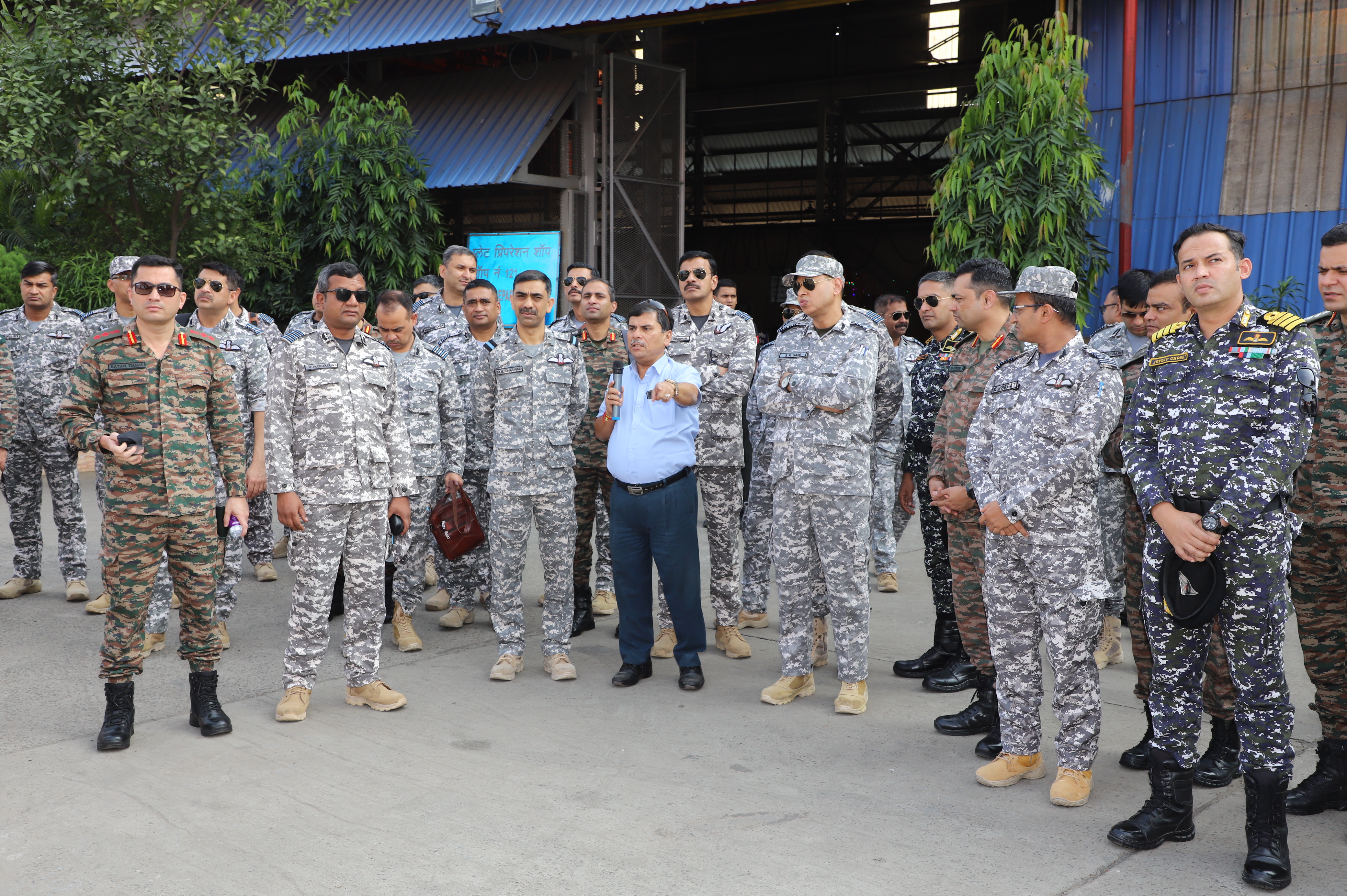 Visit of 47th Higher Air Command Course (HACC) on 14 Nov 23