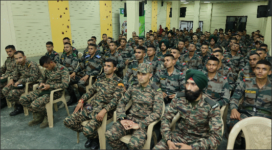 Visit of Cadets from OTA (GAYA) on 19 Mar 24